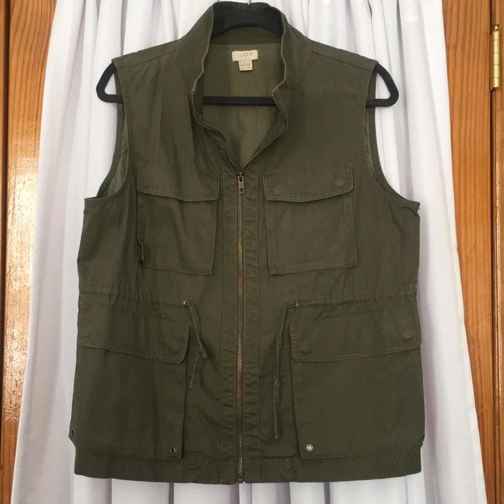 J.Crew military vest